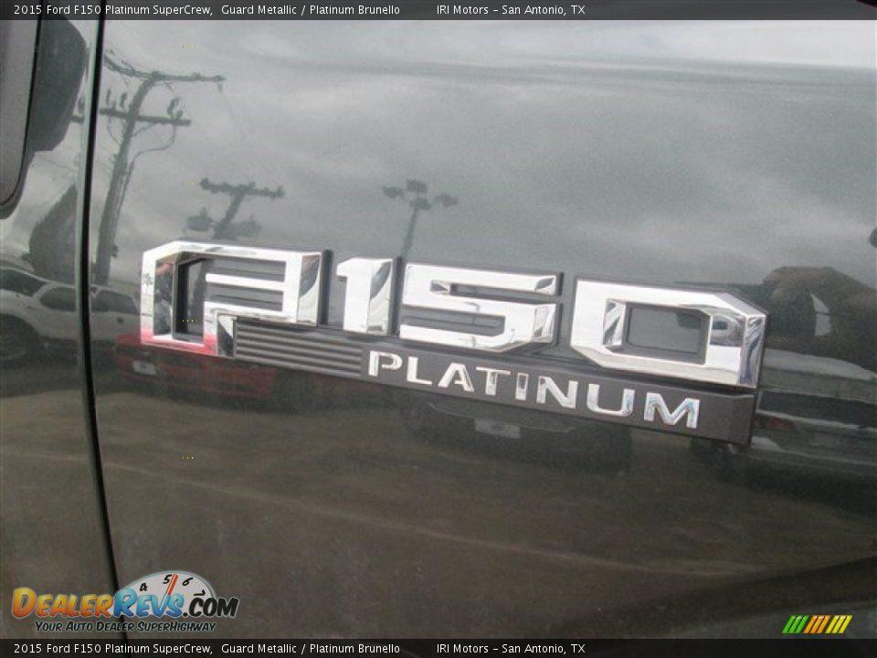 2015 Ford F150 Platinum SuperCrew Guard Metallic / Platinum Brunello Photo #21