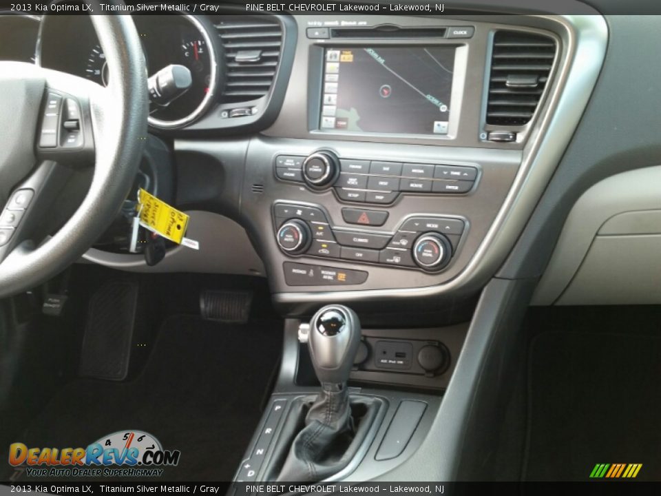 2013 Kia Optima LX Titanium Silver Metallic / Gray Photo #14