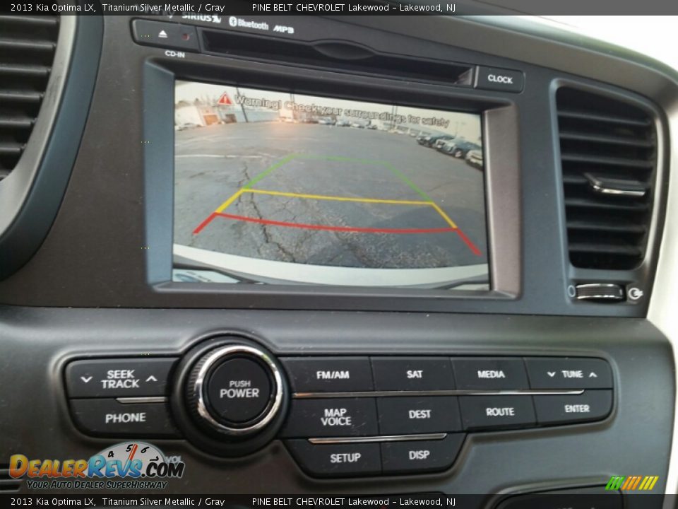 2013 Kia Optima LX Titanium Silver Metallic / Gray Photo #17