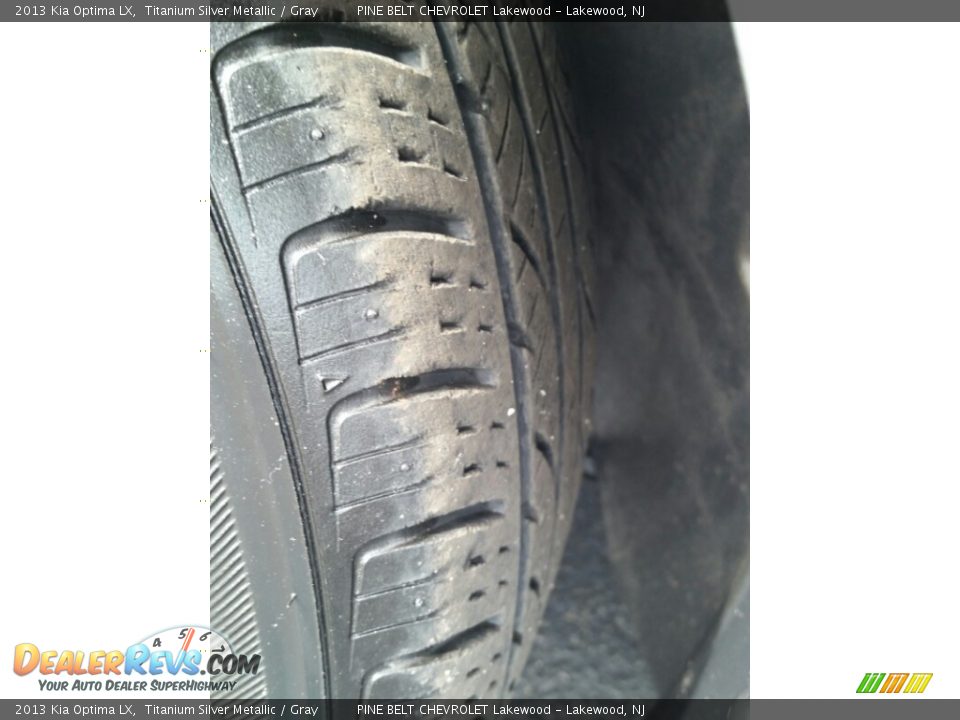 2013 Kia Optima LX Titanium Silver Metallic / Gray Photo #19