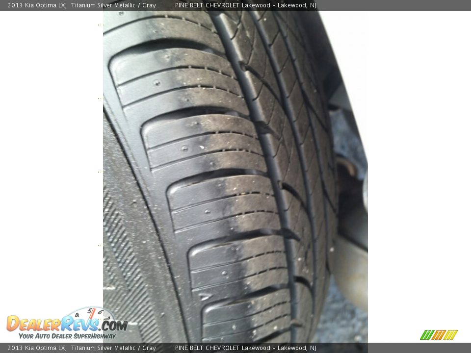 2013 Kia Optima LX Titanium Silver Metallic / Gray Photo #20