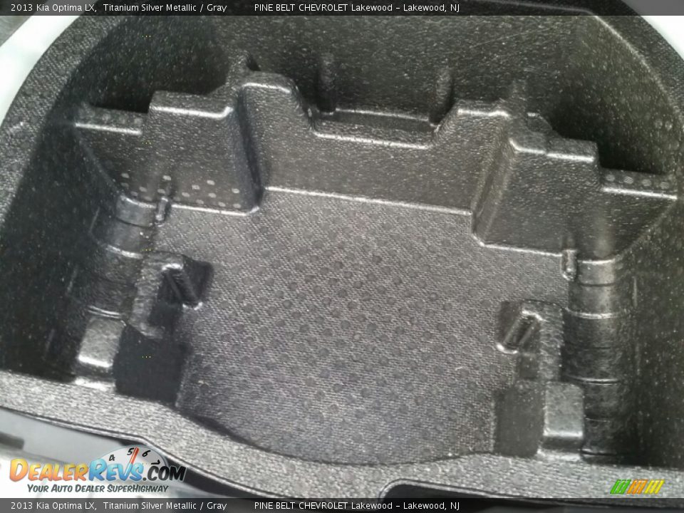 2013 Kia Optima LX Titanium Silver Metallic / Gray Photo #22