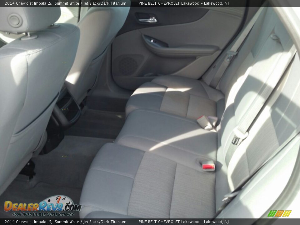 2014 Chevrolet Impala LS Summit White / Jet Black/Dark Titanium Photo #11