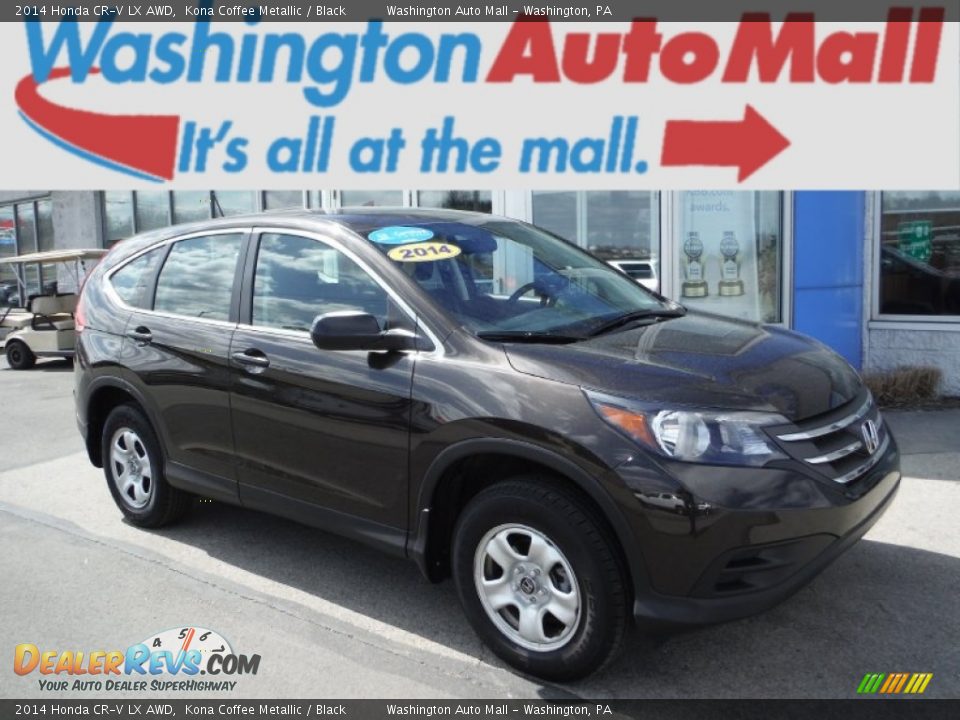 2014 Honda CR-V LX AWD Kona Coffee Metallic / Black Photo #1