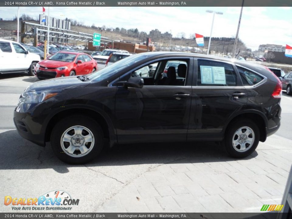2014 Honda CR-V LX AWD Kona Coffee Metallic / Black Photo #6