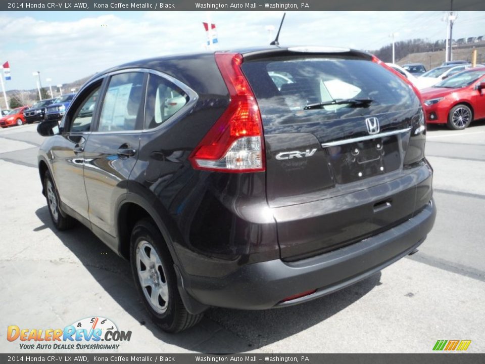 2014 Honda CR-V LX AWD Kona Coffee Metallic / Black Photo #7