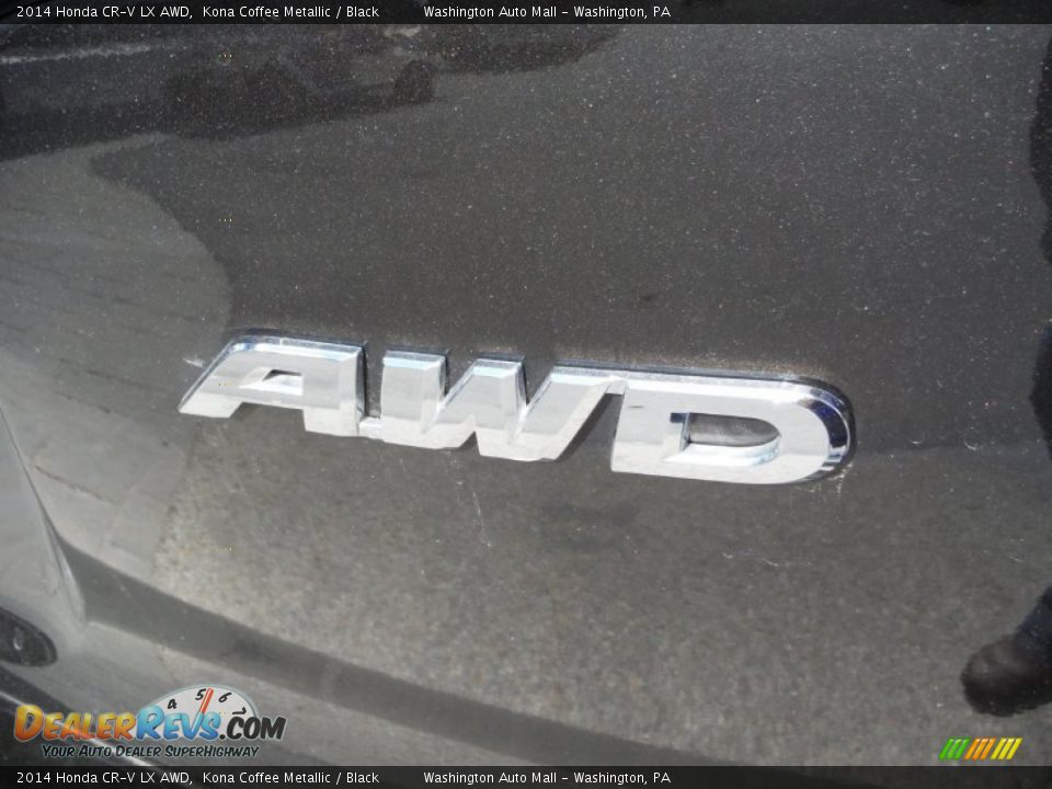 2014 Honda CR-V LX AWD Kona Coffee Metallic / Black Photo #9