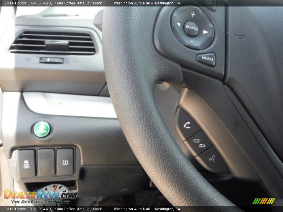 2014 Honda CR-V LX AWD Kona Coffee Metallic / Black Photo #15