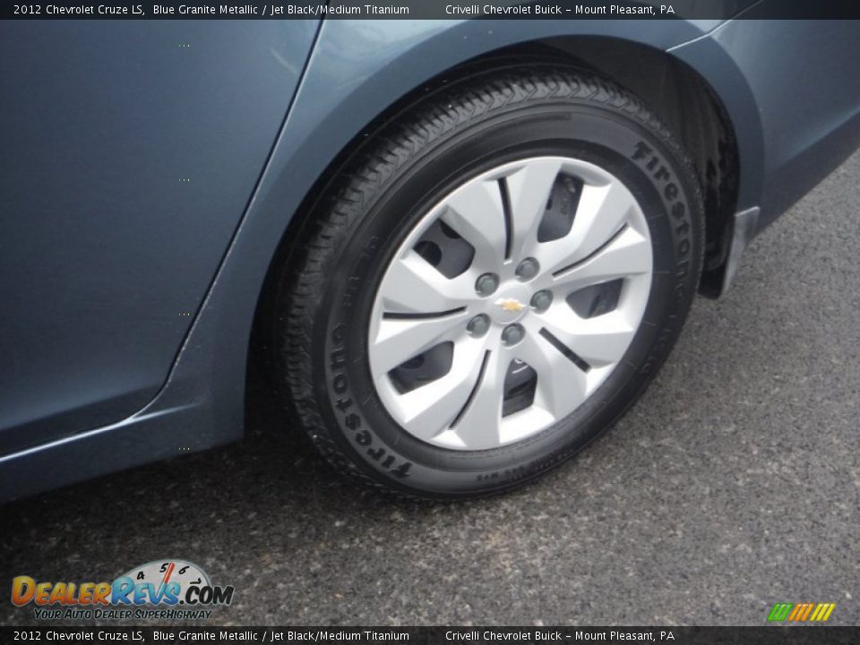 2012 Chevrolet Cruze LS Blue Granite Metallic / Jet Black/Medium Titanium Photo #3