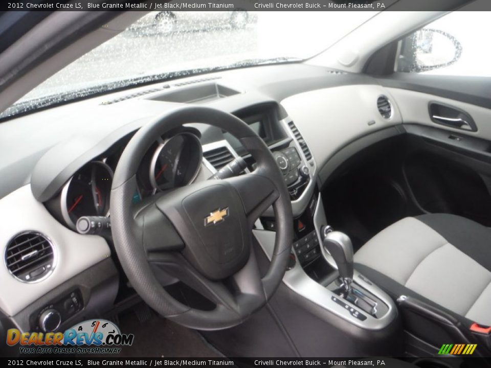 2012 Chevrolet Cruze LS Blue Granite Metallic / Jet Black/Medium Titanium Photo #13