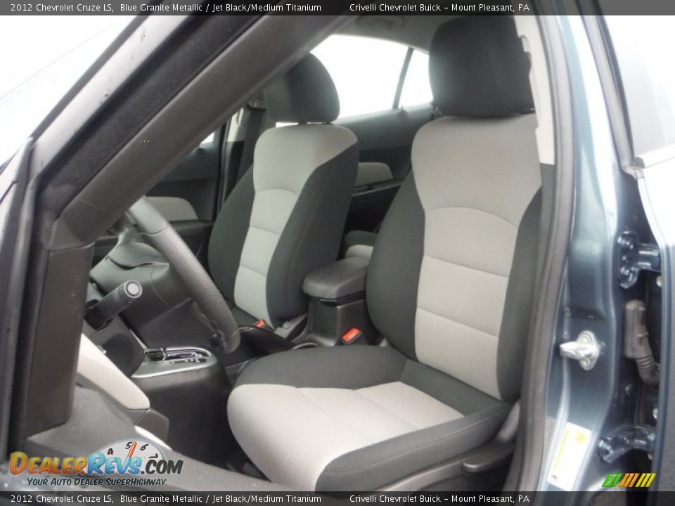 2012 Chevrolet Cruze LS Blue Granite Metallic / Jet Black/Medium Titanium Photo #14
