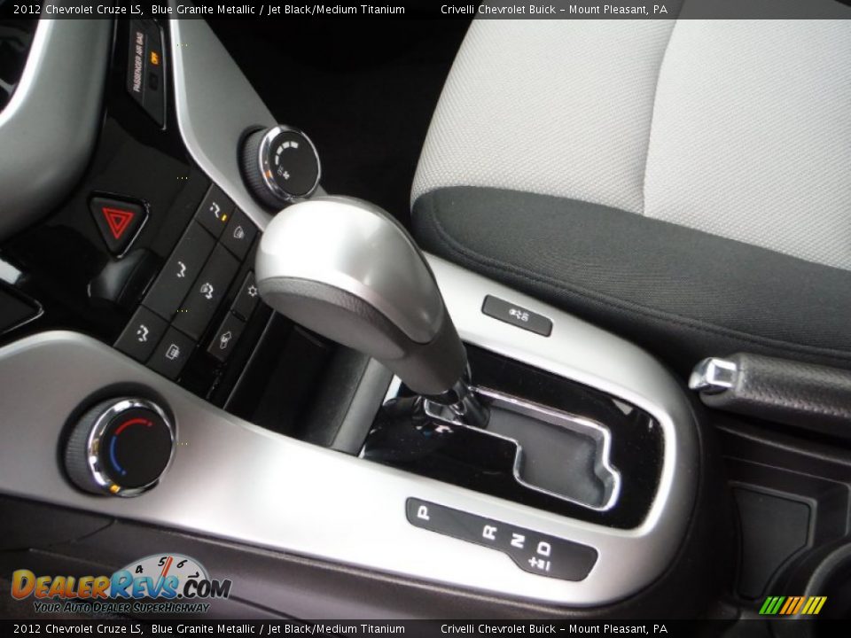 2012 Chevrolet Cruze LS Blue Granite Metallic / Jet Black/Medium Titanium Photo #17