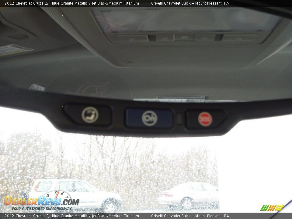 2012 Chevrolet Cruze LS Blue Granite Metallic / Jet Black/Medium Titanium Photo #18