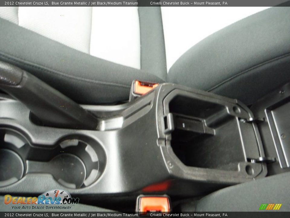 2012 Chevrolet Cruze LS Blue Granite Metallic / Jet Black/Medium Titanium Photo #21