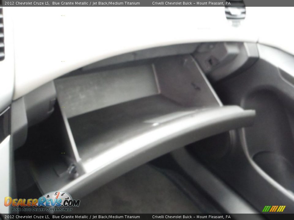 2012 Chevrolet Cruze LS Blue Granite Metallic / Jet Black/Medium Titanium Photo #22