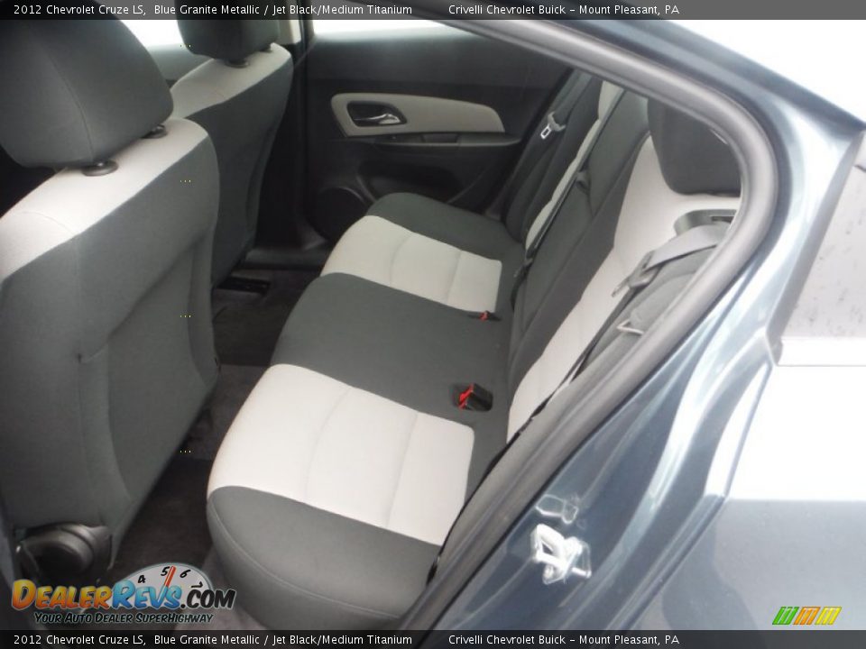 2012 Chevrolet Cruze LS Blue Granite Metallic / Jet Black/Medium Titanium Photo #23