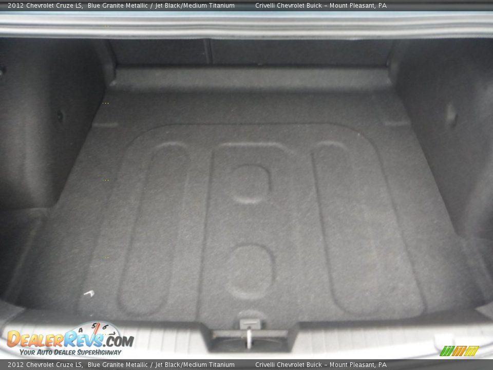 2012 Chevrolet Cruze LS Blue Granite Metallic / Jet Black/Medium Titanium Photo #24