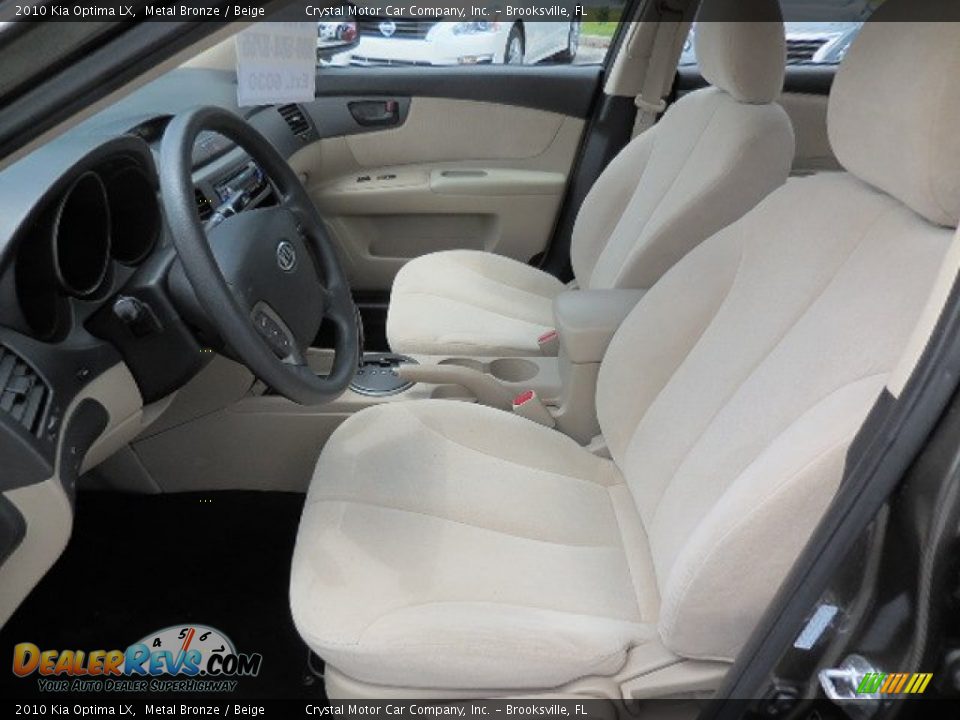 2010 Kia Optima LX Metal Bronze / Beige Photo #4