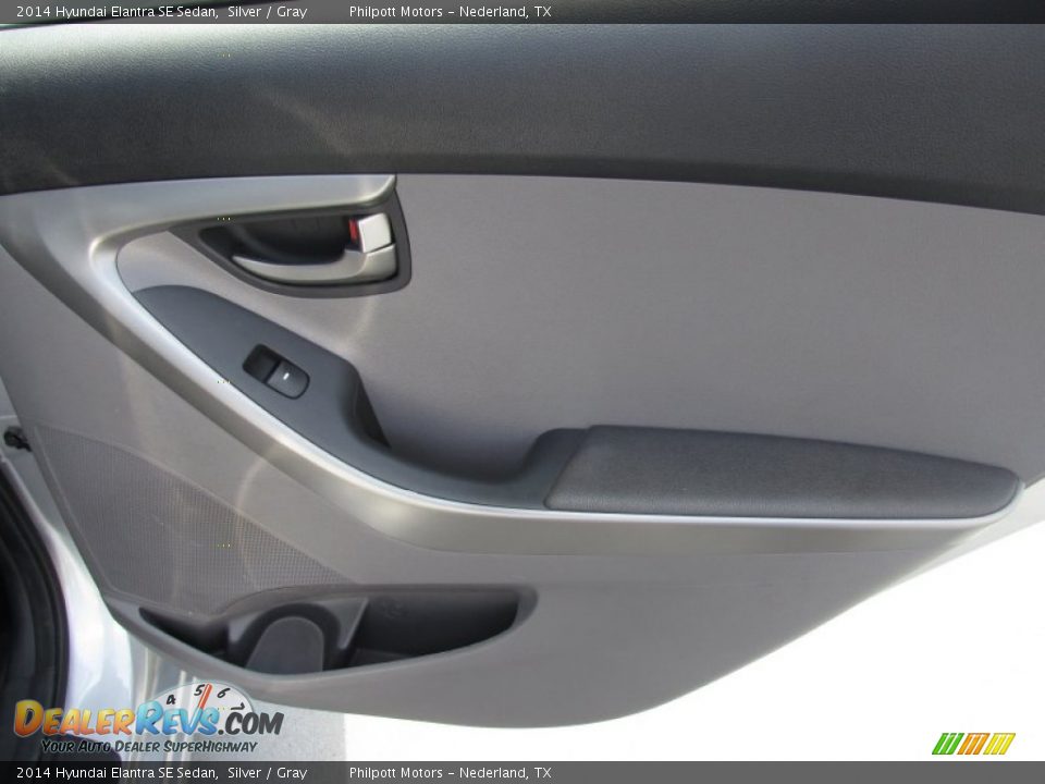2014 Hyundai Elantra SE Sedan Silver / Gray Photo #25