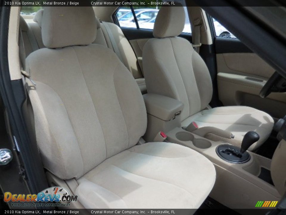 2010 Kia Optima LX Metal Bronze / Beige Photo #12