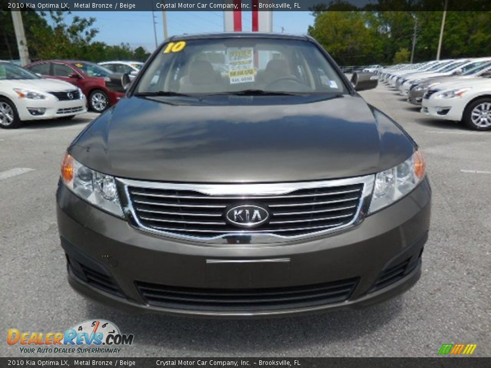 2010 Kia Optima LX Metal Bronze / Beige Photo #13