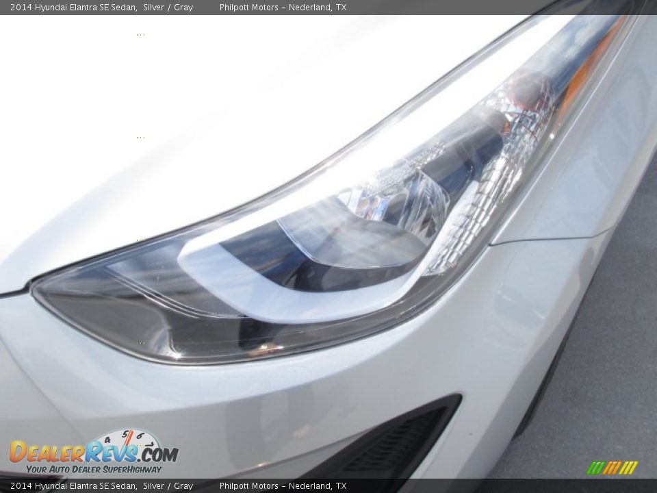 2014 Hyundai Elantra SE Sedan Silver / Gray Photo #6