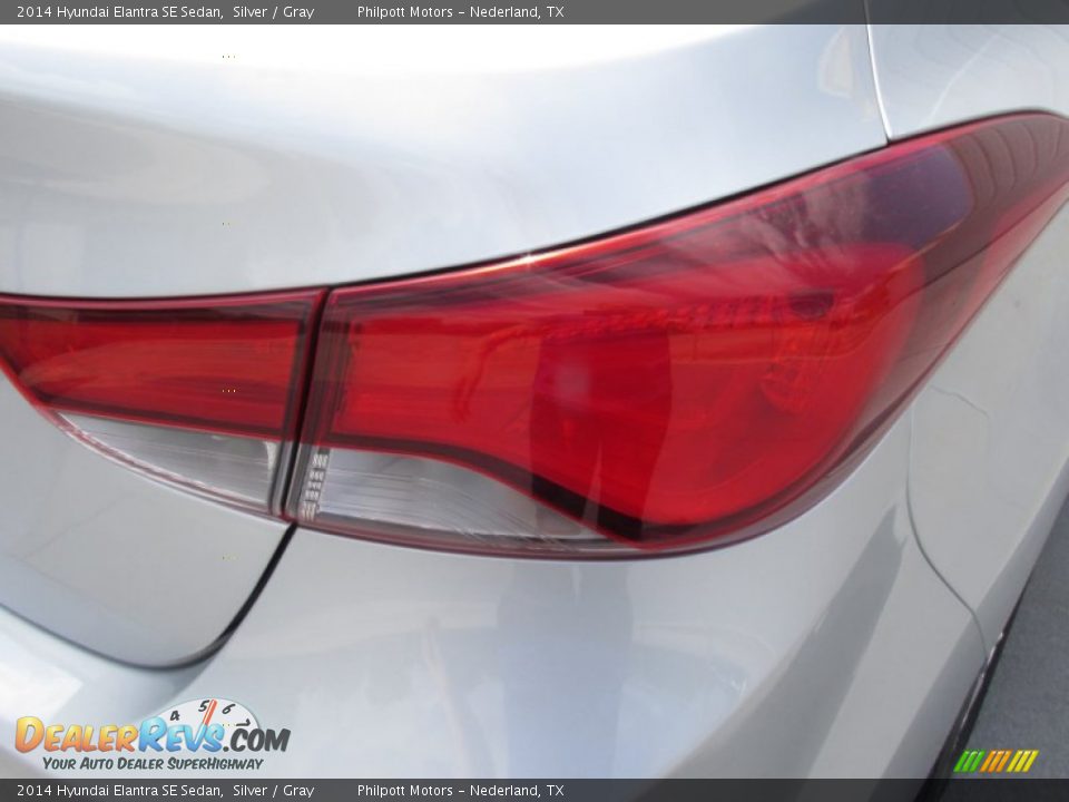 2014 Hyundai Elantra SE Sedan Silver / Gray Photo #11