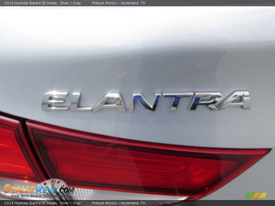 2014 Hyundai Elantra SE Sedan Silver / Gray Photo #13