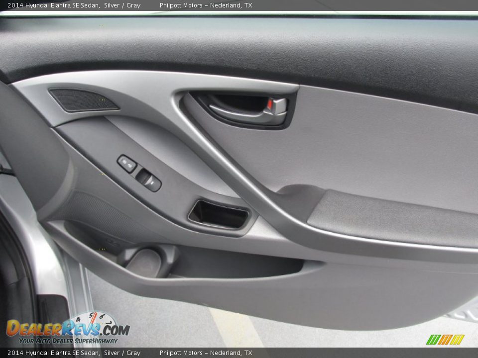 2014 Hyundai Elantra SE Sedan Silver / Gray Photo #22