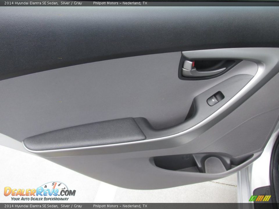 2014 Hyundai Elantra SE Sedan Silver / Gray Photo #27