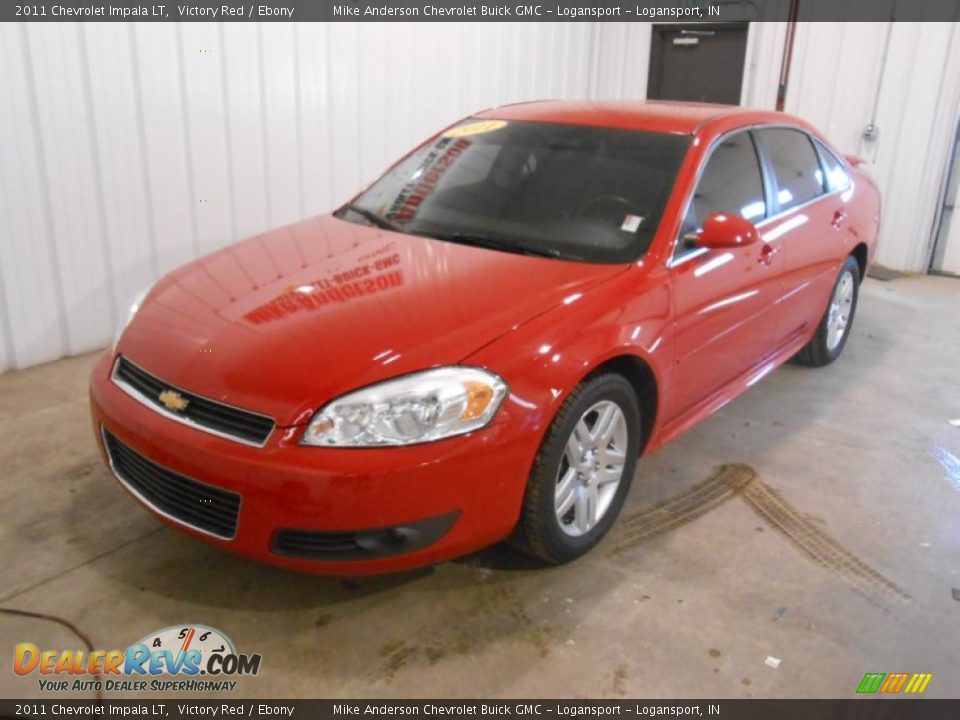 2011 Chevrolet Impala LT Victory Red / Ebony Photo #2