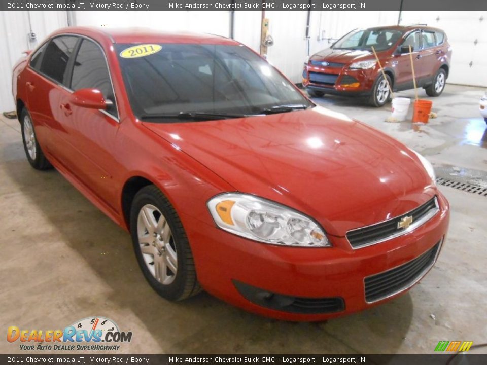 2011 Chevrolet Impala LT Victory Red / Ebony Photo #4