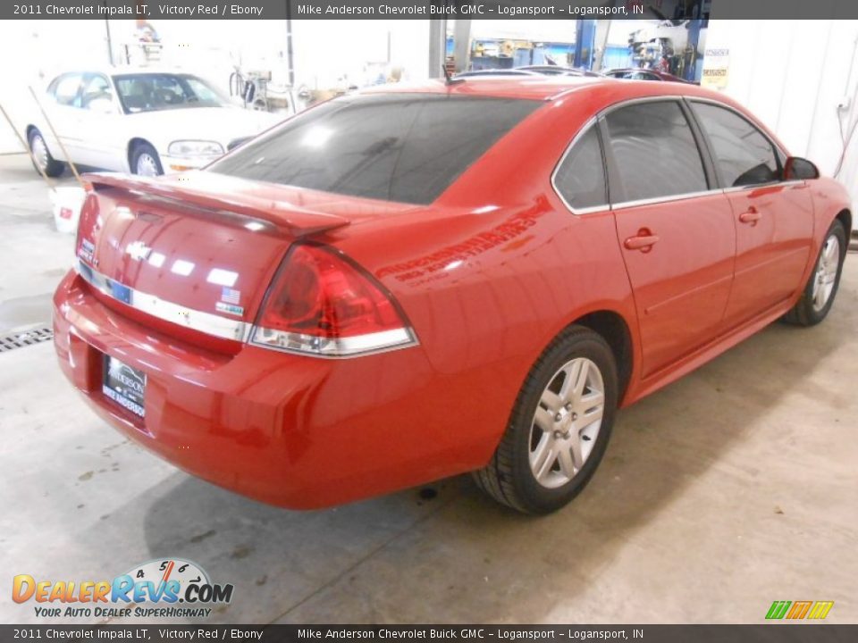 2011 Chevrolet Impala LT Victory Red / Ebony Photo #5