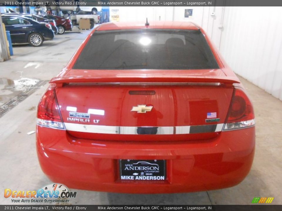 2011 Chevrolet Impala LT Victory Red / Ebony Photo #6