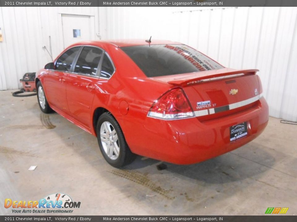 2011 Chevrolet Impala LT Victory Red / Ebony Photo #7