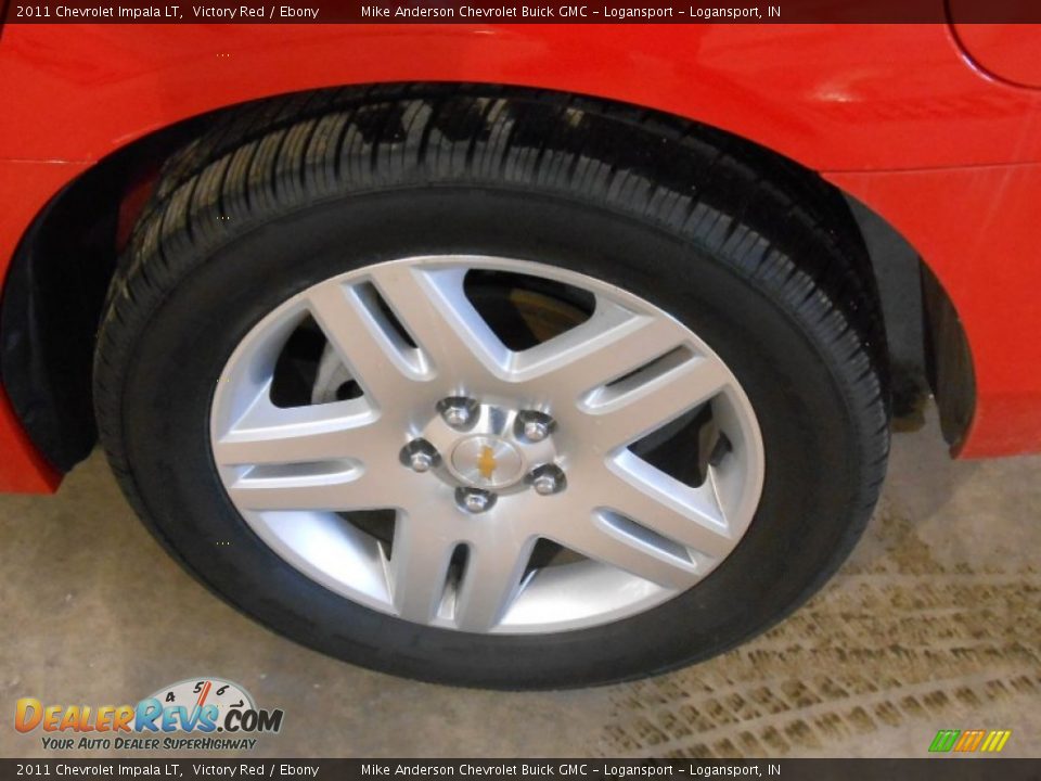 2011 Chevrolet Impala LT Victory Red / Ebony Photo #8