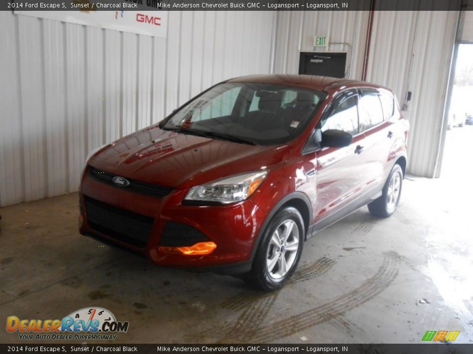 2014 Ford Escape S Sunset / Charcoal Black Photo #2