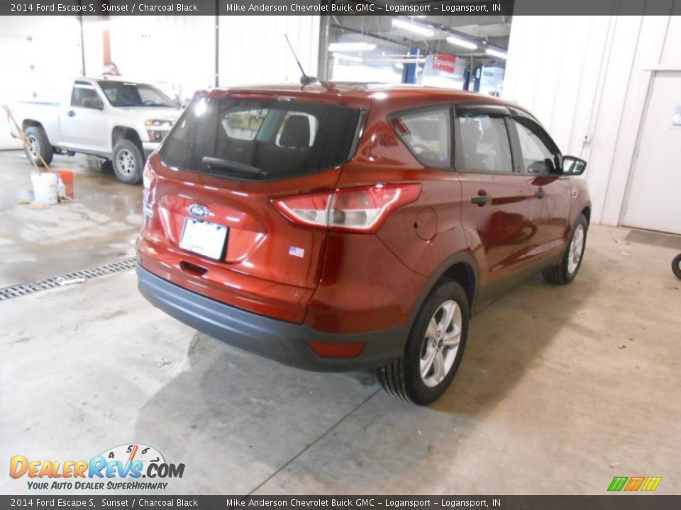 2014 Ford Escape S Sunset / Charcoal Black Photo #5