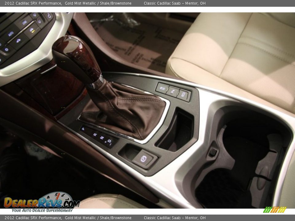 2012 Cadillac SRX Performance Gold Mist Metallic / Shale/Brownstone Photo #13