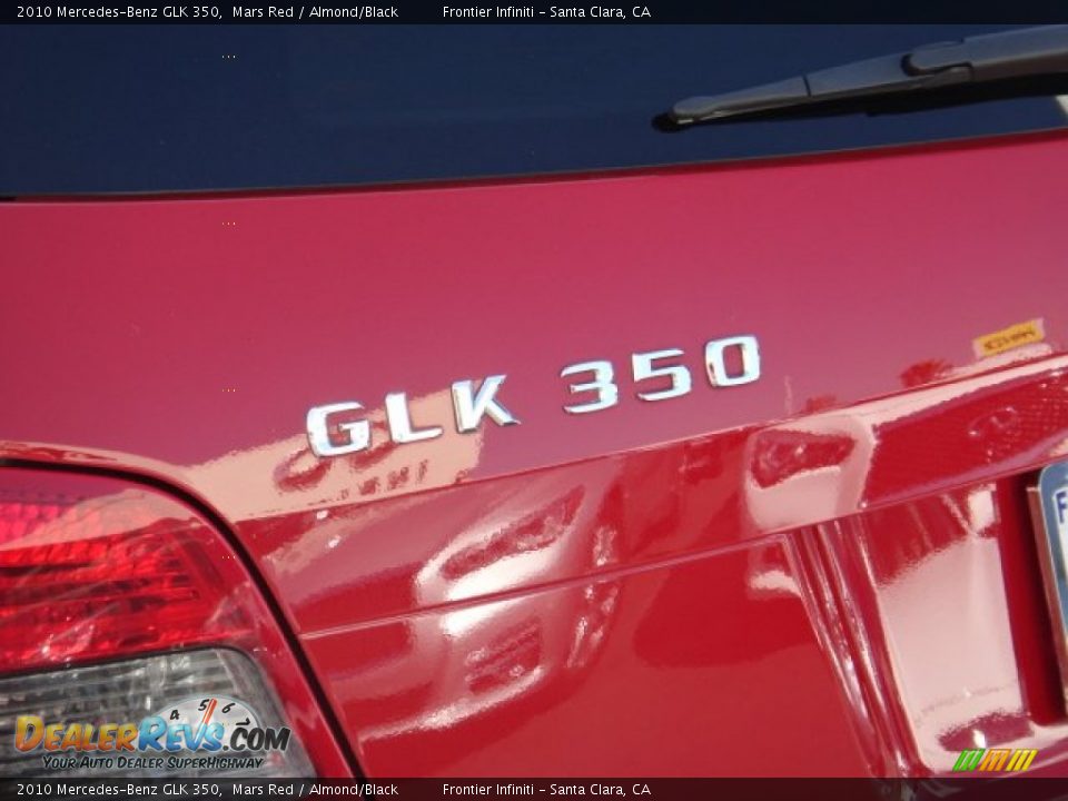 2010 Mercedes-Benz GLK 350 Mars Red / Almond/Black Photo #7