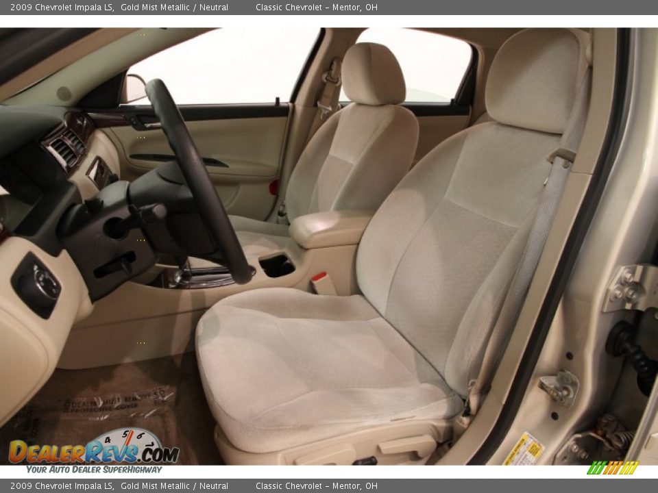 Front Seat of 2009 Chevrolet Impala LS Photo #5