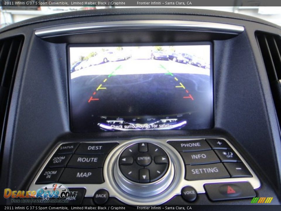 2011 Infiniti G 37 S Sport Convertible Limited Malbec Black / Graphite Photo #16