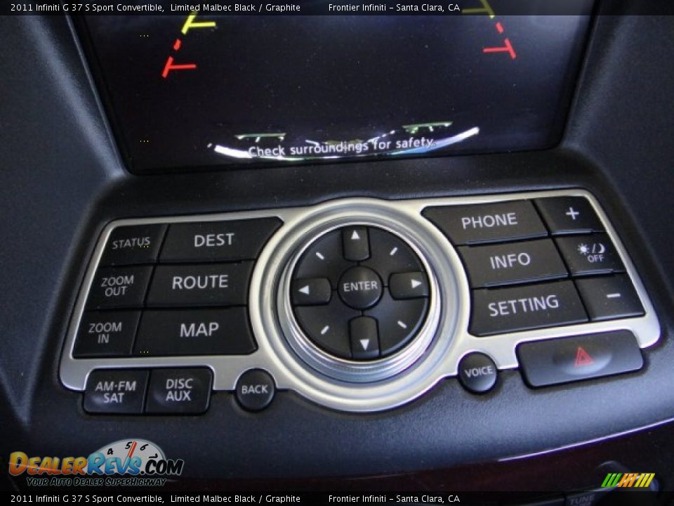 2011 Infiniti G 37 S Sport Convertible Limited Malbec Black / Graphite Photo #17