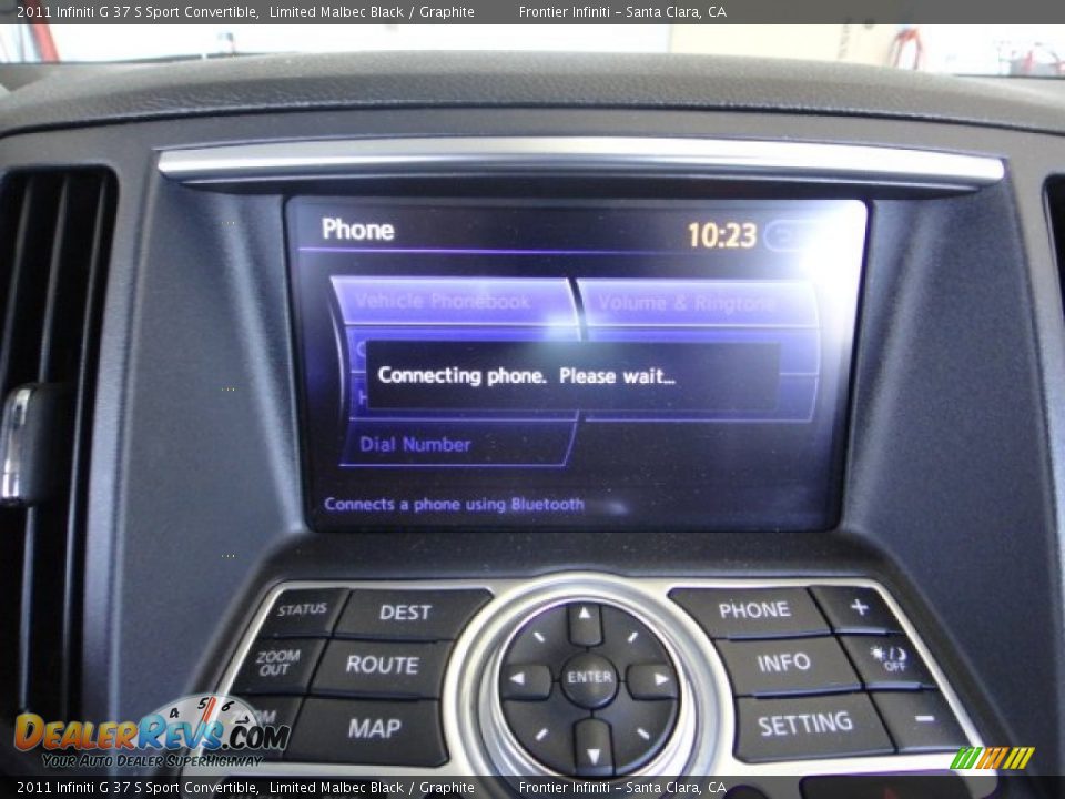 2011 Infiniti G 37 S Sport Convertible Limited Malbec Black / Graphite Photo #20