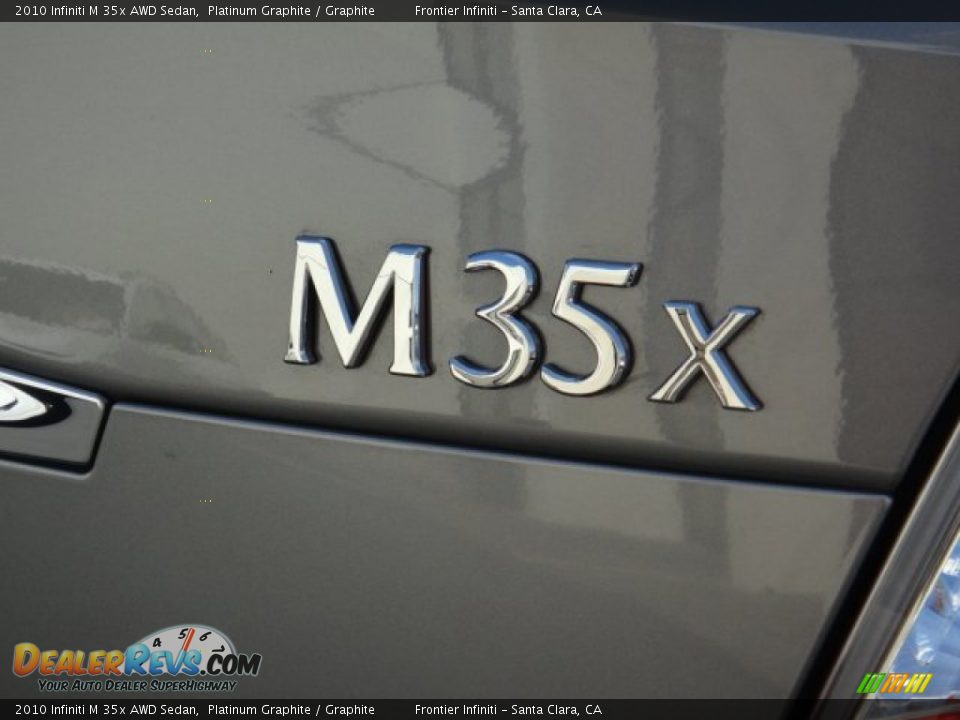 2010 Infiniti M 35x AWD Sedan Platinum Graphite / Graphite Photo #7