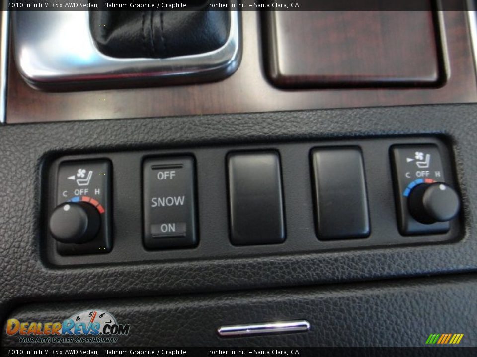 2010 Infiniti M 35x AWD Sedan Platinum Graphite / Graphite Photo #20