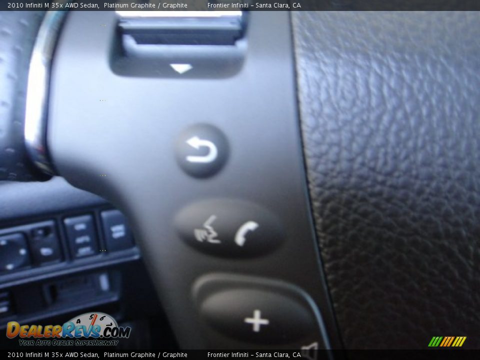 2010 Infiniti M 35x AWD Sedan Platinum Graphite / Graphite Photo #24