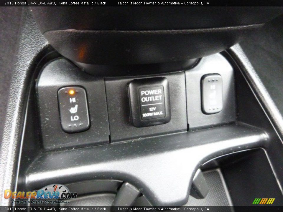 2013 Honda CR-V EX-L AWD Kona Coffee Metallic / Black Photo #20