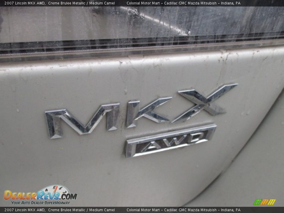 2007 Lincoln MKX AWD Creme Brulee Metallic / Medium Camel Photo #4