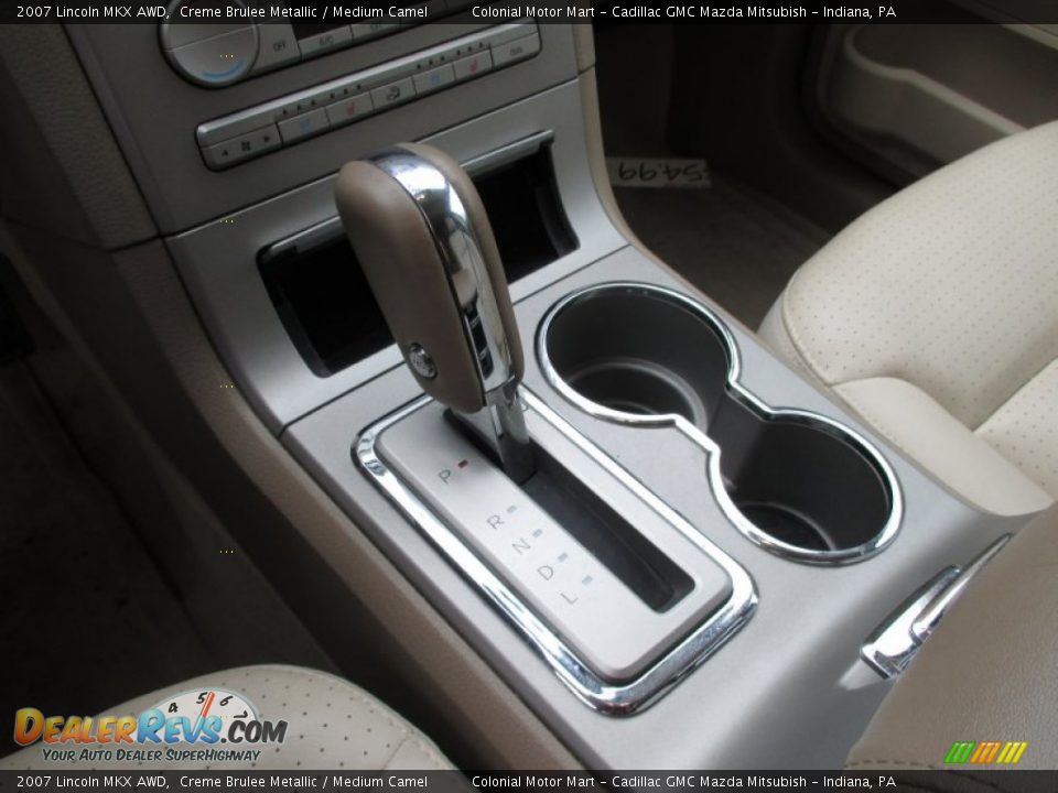 2007 Lincoln MKX AWD Creme Brulee Metallic / Medium Camel Photo #10